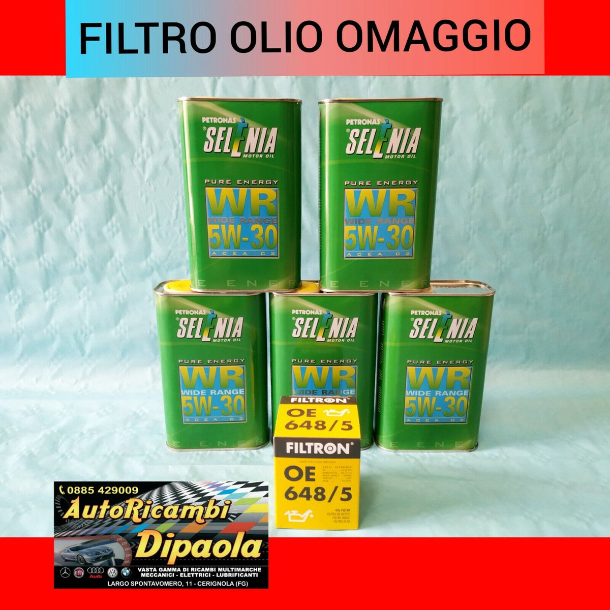 KIT TAGLIANDO OLIO SELENIA KIT DISTRIBUZIONE FIAT GRANDE PUNTO/EVO 1.6 MULTIJET - Foto 2