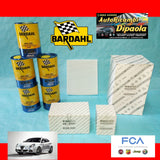 KIT TAGLIANDO ALFA ROMEO GIULIETTA 1.6 2.0 JTDM 5L BARDAHL 5W30 FILTRI ORIGINALI