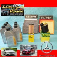 KIT TAGLIANDO MERCEDES CLASSE A W176 B W246 180 200 220 CDI 7L MERCEDES + FILTRI