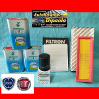 KIT TAGLIANDO ORIGINALE FIAT GRANDE PUNTO EVO 1.2 1.4 GPL METANO NATURAL POWER