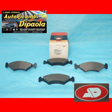 PATTINI PASTIGLIE FRENI ANTERIORI AP FERRARI 208 308 FORD ESCORT ORION 05P233