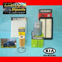 KIT TAGLIANDO KIA SPORTAGE (QLe) 2015> 1.7 CRDI 2.0 CRDI KIT 4 FILTRI OE QUALITY