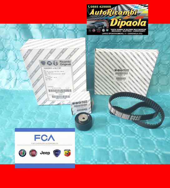KIT DISTRIBUZIONE ORIGINALE FIAT 500 GRANDE PUNTO EVO PANDA 1.2 1.4 BENZINA GPL