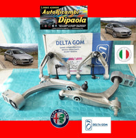 KIT BRACCI SOSPENSIONE + BIELLETTE ANTERIORI DELTA GOM ALFA ROMEO 159 BRERA