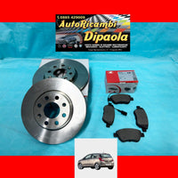 KIT DISCHI + PATTINI PASTIGLIE FRENO OPEL CORSA D 1.2 BENZ 1.3 CDTI DIESEL