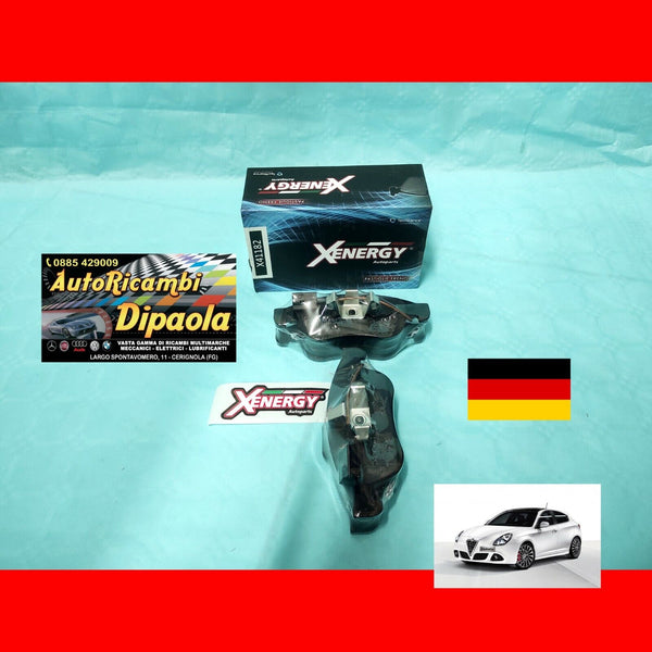 PASTIGLIE PATTINI FRENO ANTERIORI ALFA ROMEO GIULIETTA 1.6 JTDM 1.4 BENZINA