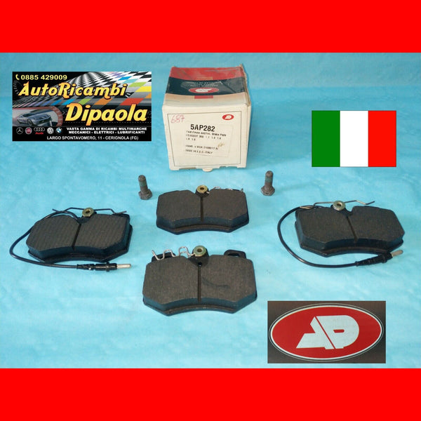 PATTINI PASTIGLIE FRENI ANTERIORI AP PEUGEOT 205 305 306 309 05P282