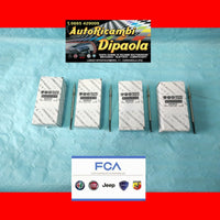 KIT 4 CANDELETTE ORIGINALI FIAT 500L 500X BRAVO DOBLO TIPO 1.6 2.0 MJT 55200755