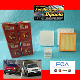 KIT TAGLIANDO ORIGINALE FIAT 500X JEEP RENEGADE 1.4 BENZINA SELENIA 5W40 K-PURE