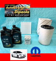 KIT TAGLIANDO ORIGINALE ALFA ROMEO GIULIETTA 1.4 GPL 4L SELENIA FILTRI ORIGINALI