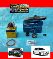KIT DISTRIBUZIONE POMPA ACQUA ORIGINALE ALFA ROMEO GIULIETTA DELTA 2.0 MULTIJET