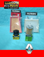 KIT TAGLIANDO RENAULT SCENIC II (02-09) 1.9 DCI 110 116 120 131 CV KIT 4 FILTRI