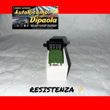 RESISTENZA VENTOLA ABITACOLO CLIMA FIAT STILO SEICENTO 600 LANCIA Y YPSILON 312