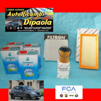 KIT TAGLIANDO ORIGINALE LANCIA YPSILON 0.9 TWINAIR NATURAL POWER 4L SELENIA GAS