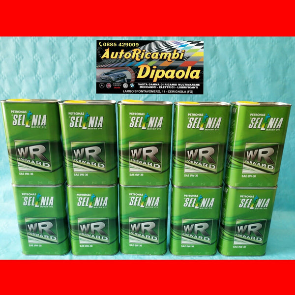 10 LITRI OLIO MOTORE SELENIA WR FORWARD 0W30 ORIGINALE FIAT ALFA