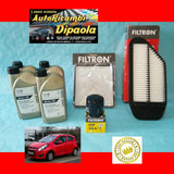 KIT TAGLIANDO FILTRI + 4L GM OPEL 5W30 CHEVROLET SPARK M300 1.0 1.2 BENZINA GPL