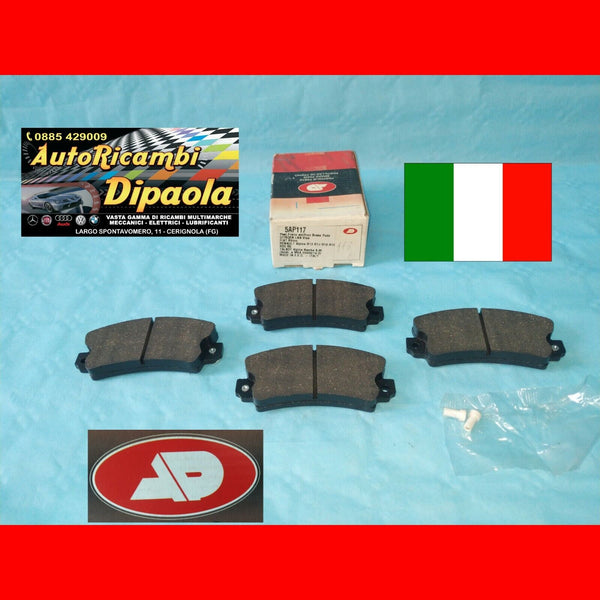 PATTINI PASTIGLIE FRENI ANTERIORI AP RENAULT 4 5 12 14 15 16 17 18 20 05P117