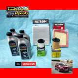 KIT TAGLIANDO FORD FIESTA VII ( DAL 17> ) 1.5 TDCI 4L OLIO FORD 5W30 + 4 FILTRI