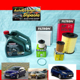KIT TAGLIANDO FORD C-MAX II FOCUS III 3 KUGA 1.5 TDCI CASTROL 0W30 + 4 FILTRI