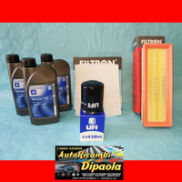 KIT TAGLIANDO FIAT GRANDE PUNTO -  PUNTO 199 1.2 1.4 BENZINA / NATURAL POWER GPL