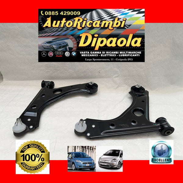 Kit Bracci Oscillanti Anteriori Rinforzati Per Fiat Idea, Lancia Musa E Ypsilon - Coppia Completa DX/SX - Foto 8