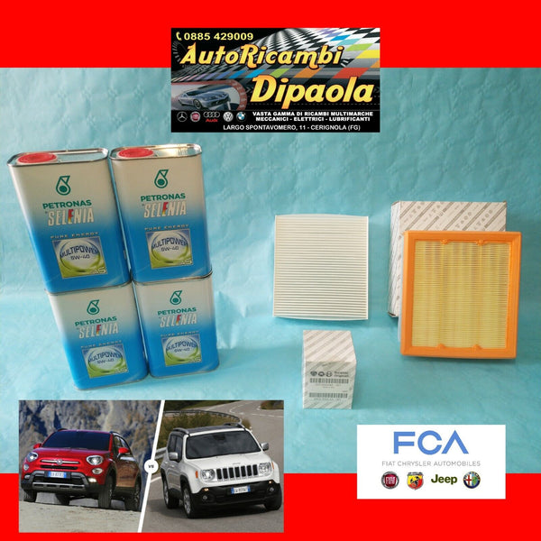 Kit Tagliando Fiat 500 X 1.6 Multijet In Accessori E Ricambi Auto - Foto 11